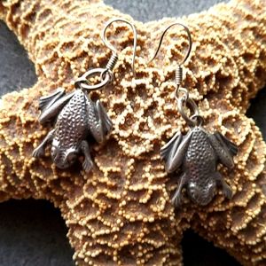 Mexico Sterling Frog 🐸 Earrings